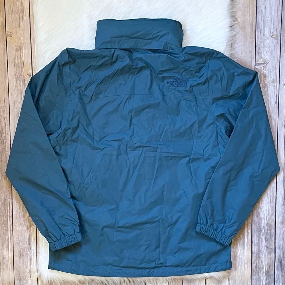 The North Face Men’s Resolve 2 Waterproof Jacket In Mallard Blue - Picture 6 of 9